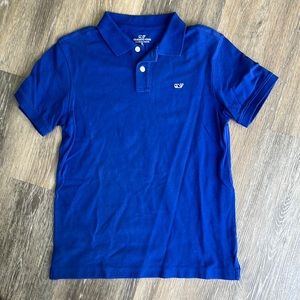 Vineyard Vines boys blue polo shirt – size medium (12–14)